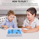 Magnetic Chess Game - Fun Tabletop Game, Strategy Game for Kids and Adults with Magnets, Fun Tabletop Multiplayer Chess for Family Party (Rope + Sponge) by TinyTreasures Baby Boutique