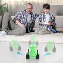 ALLCELE Robot Toys, Rechargeable RC Robot for Boys and Girls, Remote Control Toy with Music and LED Eyes, Gift for Children Age 3 Years and Up - Green by TinyTreasures Baby Boutique