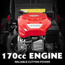Self Propelled Gas Lawn Mower, 21" with 170cc 4-Cycle OHV Engine 3-in-1 RWD Self-Propelled Lawn Mower (AV8621S1) by GreenHaven Gardens