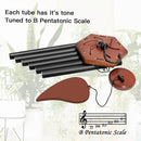 Wind Chimes for Outside, Memorial Wind Chimes with 6 Long Metal Tubes, Sympathy Wind Chime with Sound, Perfect for Garden, Patio and Yard by CozyNest Decor