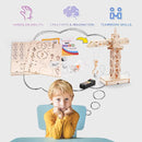 STEM Kits for Kids Ages 8-10 10-12, Wood Building Crafts Kit for Boys 8-12, Model Car Kit, 3D Wooden Puzzles Woodworking Science Projects, Construction Engineering STEM Toys for 8 10 13 12 14 Year Old by TinyTreasures Baby Boutique
