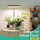 LBW Grow Lights for Indoor Plants Full Spectrum, 214 LEDs Plant Lights for Indoor Growing, Desk Plant Grow Lights Indoor with Timer 4/8/12H, 6 Dimmable Levels, Plant Lamp Height Adjustable 10"-26" by GreenHaven Gardens