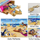 Jumbo Floor Puzzle for Kids, Large Jigsaw Puzzles 35 Piece for Kids Ages 3-5,Preschool Learning & Education Toys, Gifts for 4-8 Year Old Boys and Girls (Dog Animals) by TinyTreasures Baby Boutique