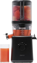 Nama J2 Cold Press Juicer – Self Feeding for Hands-Free Operation with Wide Mouth Hopper for Whole Recipe Loading, Zero Waste Masticating Juicer For More Juice, Less Pulp – Easy Cleanup & Assembly by CozyNest Decor