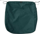 Classic Accessories Ravenna Water-Resistant 25 x 25 x 5 Inch Square Patio Seat Cushion Slip Cover & Foam, Mallard Green, Lounge Chair Cushion by GreenHaven Gardens