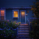 JMEXSUSS 2 Pack Blue and White Solar Christmas Lights, Each 33FT 100 LED Solar String Lights Outdoor Waterproof, 8 Modes Mini Fairy Lights for Outside Yard Patio Christmas Decorations by GreenHaven Gardens