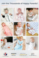 TotAha Toddler Sleep Sack 1.0 TOG, Soft Quilted Wearable Blanket Baby Sleeping Bag with 2-Way Safe Zippers for All Seasons by TinyTreasures Baby Boutique