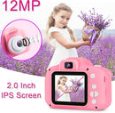 GKTZ Toys for Girls Age 3-8, Kids Camera Digital Video Toddler Camera Children Camcorder Birthday Gifts for 3 4 5 6 7 8 Year Old Girls with 32GB SD Card by TinyTreasures Baby Boutique