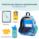 Wildkin 12-inch Kids Backpack – Padded, Adjustable, Ideal for Daycare & Travel - Dinosaur Land by TinyTreasures Baby Boutique