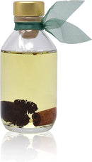 LOVSPA Reed Diffuser Set, Cinnamon Pine Cones Scented Oil Diffuser with Sticks, Home Fragrance Accessories for Bathroom Shelf Decor, Aroma Diffusers for Home or Office Desk, USA Made by CozyNest Decor