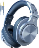 OneOdio A70 Bluetooth Over Ear Headphones, Wireless Headphones w/ 72H Playtime, Hi-Res, 3.5mm/6.35mm Wired Audio Jack for Studio Monitor & Mixing DJ Guitar AMP, Computer Laptop PC Tablet - Sky Blue by TinyTreasures Baby Boutique