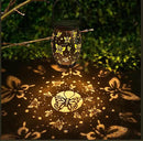 2 Pack Solar Lantern Butterfly Solar Outdoor Waterproof Hanging Metal Solar Powered Patio Lanterns Garden Solar Lights Outdoor Decorative Gifts for Women by GreenHaven Gardens