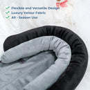 COOLBEBE New 2-in-1 Babybody Supports for Baby Newborn Infants - Extra Soft Stroller Cushion Pads Car Seat Insert, Seasons, Black by TinyTreasures Baby Boutique