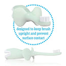 Dr. Brown's Infant-to-Toddler Toothbrush, Elephant, Mint, 0-3 Years by TinyTreasures Baby Boutique