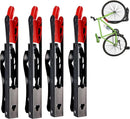 Wallmaster BIKEPAL Swivel Bike Rack, Wall Mounted Vertical Bike Storage Hanger, Space Saving for Home and Garage, 4 Pack by GreenHaven Gardens
