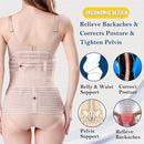 ChongErfei 3 in 1 Postpartum Support Recovery Belly Wrap Waist/Pelvis Belt Body Shaper Postnatal Shapewear,XL Beige by TinyTreasures Baby Boutique