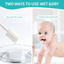 dearlomum Baby Tongue Cleaner, Newborn Toothbrush, 48PCS Disposable Infant Clean Mouth,Gauze Gum Cleaner Baby Oral Cleaning Stick Dental Care for 0-36 Month by TinyTreasures Baby Boutique