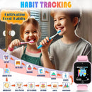 Goodatech 1.69'' Kids Smart Watch for Kids Boys Girls, HD Camera,26 Puzzle Games,Video Music Player,Pedometer,Flashlight,Alarm Clock, Christmas Birthday Gifts for 4-12 Years Children (Pink) by TinyTreasures Baby Boutique