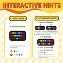 Crack The Code-Handheld Game Electronic Mastermind,Super Decoder with Clamp, 1-8 Players 10000+ Code-Breaking Puzzle Game for Kids and Adults，Birthday Gift for Boys and Girls,Travel toy for Road Trip by TinyTreasures Baby Boutique