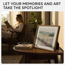 Homeforia 10x10 Picture Frame Bronze, High End Metal 10 by 10 Square Brass Frames with Mat 8 x 8 Photo, 10x10 Poster Frame Matted to 8x8 Art, Wall or Tabletop Frame, Tempered Glass, Wall Kit, Set of 1 by CozyNest Decor