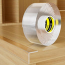 Clear Edge Protector,Safe Corner Protector, Anti-Sharp Edge Protector, for Furniture, Drawers, Tables, Cabinets1.57inX16.4FT by TinyTreasures Baby Boutique
