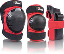 JBM Adult & Kids Knee Pads Elbow Pads and Wrist Guards for Inline Skating, Roller Skating, Skateboarding, Scootering by TinyTreasures Baby Boutique