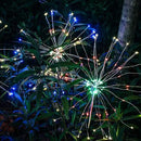 DIY Solar Garden Lights ETL Certified, 105 LED Solar DIY Flowers Fireworks Stars Lights Outdoor, RockyMars Waterproof Solar Powered Pathway Lights for Path Lawn Walkway Patio Yard Christmas, 2 Pack by GreenHaven Gardens