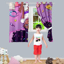 Black Girl Blackout Curtains 2 Panels 63" Inch Drapes for Kids Nursery Bedroom Purple Girls Blackout Curtains Cute Girls Themed Grommet Top Thermal Insulated Curtains for Nursery, 82" x 63" by TinyTreasures Baby Boutique