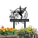 Personalized Garden Signs | Garden Stake Metal Sign | Custom Garden Sign | Customized Bird Garden Name Sign Yard Sign| Garden Signs Decorative Outdoor | Personalized Camping Gifts by CozyNest Decor