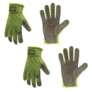 HLDD HANDLANDY 2 Pairs Leather Gardening Gloves for Men, Utility Work Gloves for Gardening, Yardwork, Construction, Mechanics, Great Garden Gifts for Men Women by GreenHaven Gardens