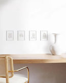 HAUS AND HUES 4x6 White Metal Picture Frames - White 4X6 Photo Frames - Features Premium Aluminum, Vertical Hanging, Easel Back for Tabletop, Home, Office (4x6 in, White, Set of 4) by CozyNest Decor