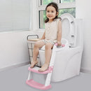 JASSONE® Potty Training Seat, Toddler Step Stool, 2 in 1 Potty Training Toilet for Kids, Baby Seat with Splash Guard and Anti-Slip Pad for Boys Girls Potty Training, BabyPink by TinyTreasures Baby Boutique