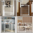Fairy Baby Extra Wide Baby Gates 71.7-76.3 Inch, Auto Close Child Safety Gates for Stairs Banister Doorways Hallway,Indoor Safety Child Gates for Kids or Pets by TinyTreasures Baby Boutique