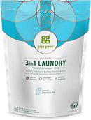 Grab Green 3-in-1 Laundry Detergent Pods, 24 Count, Fragrance Free, Plant and Mineral Based, Superior Cleaning Power, Stain Remover, Brightens Clothes by CozyNest Decor