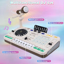 Magic4U Kids DJ Mixer, Toddler Rechargeable DJ Set with Lights, Sound Effect, Demo Songs and Reaction Music Games, Musical Toys Birthday Party Gift for 3-9 Years Old Girls Boys by TinyTreasures Baby Boutique
