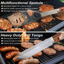 POLIGO 22PCS Heavy Duty BBQ Grill Accessories Set, Non-Slip Grill Tools for Outdoor Grill Set Thicker Stainless Steel Grill Utensils Set, Deluxe Grilling Tools Set in Aluminum Case Ideal Gifts for Men by GreenHaven Gardens
