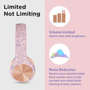 LilGadgets Connect+ Pro Wired Kids Headphones for School w/Microphone, Volume & Noise Reduction Over-Ear Headset w/Cord, SharePort Technology & SoftTouch Padding, Girl Power - Headphones for Kids by TinyTreasures Baby Boutique