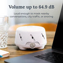 Yogasleep Dohm UNO White Noise Sound Machine (White) with Real Fan Inside for Non-Looping White Noise, for Travel, Office Privacy, Meditation, Sleep Aid for Adults & Baby, Registry Gift by TinyTreasures Baby Boutique