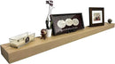 joelsantiques 30 Inch Floating Shelves for Wall - 30x6x2 in - Unfinished Wood Shelf Design, Wooden Wall Shelves for Bedroom, Bathroom, Kitchen and Living Room - Display and Store Your Décor at Home by CozyNest Decor