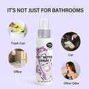 Clean-n-Fresh Toilet Spray for Poop, Lavender 6.8 Fl.Oz, Air Freshener Bathroom Spray, Odor Eliminator| Up to 400+ Uses by CozyNest Decor