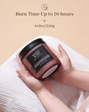 M&SENSE Rose Oudwood Scented Candle, 11.6oz 70 Hours Natural Soy Wax Long Lasting Slow Burning Candles, 2 Wick Relaxing Aromatherapy Gifts for Home Decor by CozyNest Decor