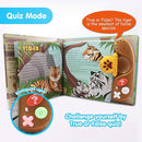 BEST LEARNING Book Reader Animal Kingdom - Educational Talking Sound Toy to Learn Animals with Quiz Games for Kids Ages 3 to 8 Years Old | Ideal 3-5 Boy or Girl Birthday Gift by TinyTreasures Baby Boutique