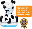 Stack-a-Roos Dalmatian Puppy by Salus Brands - Animal Stacking Toy, Educational Early Learning Toy for Infants Babies Toddlers, Age 12+ Months - Great Baby Gifts, STEM Toy by TinyTreasures Baby Boutique
