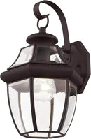 Livex Lighting 2151-03 Outdoor Lighting, 13" x 8.5" x 8.5", White by GreenHaven Gardens