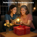 Solar Lanterns Outdoor Waterproof: 2 Pack Hanging Solar Lights for Outside Patio Porch Garden Tabletop Decor - Bright LED Warm White Solar Powered Lighting - 2025 Gardening Lovers Mom Gifts by CozyNest Decor