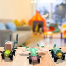 MAGMEN Mini Movers: Magnetic Blocks Building Set - Build Cars, Trucks, Planes & More! Fun & Imaginative STEM Learning Toys (79 pcs) for Kids Ages 3 by TinyTreasures Baby Boutique