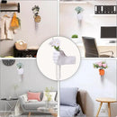 Creative Wall Hanging Sculpture, Funky White Hand Vases Home Decor, Artistic Hanging Hand Sculptures with Test Tube Vases, Unique Wall Art Statue by CozyNest Decor