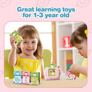 Toddler Girl Toys Talking Flash Cards, 296 Sight Words Speech Therapy Autism Learning, Montessori Educational Toys 1 2 3 4 5 Years, Gifts for Girls with Clear Sound & Thick Cards by TinyTreasures Baby Boutique