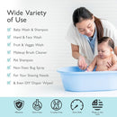 SoCal Suds & Company - 2-in-1 Organic Foaming Baby Wash Castile Soap & Shampoo Refill - Gentle Body Soap for Sensitive Gentle Bath -Nourishing Soothing Ingredients -Newborn Baby - Fragrance Free, 32oz by TinyTreasures Baby Boutique