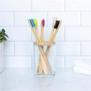 The Humble Co. Bamboo Toothbrushes (5pk) – Toothbrushes for Superior Oral Care, Dental Hygiene, and Gum Care, BPA Free (Soft Bristles) by CozyNest Decor